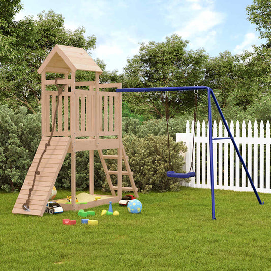 vidaXL Outdoor Playset Solid Wood Pine