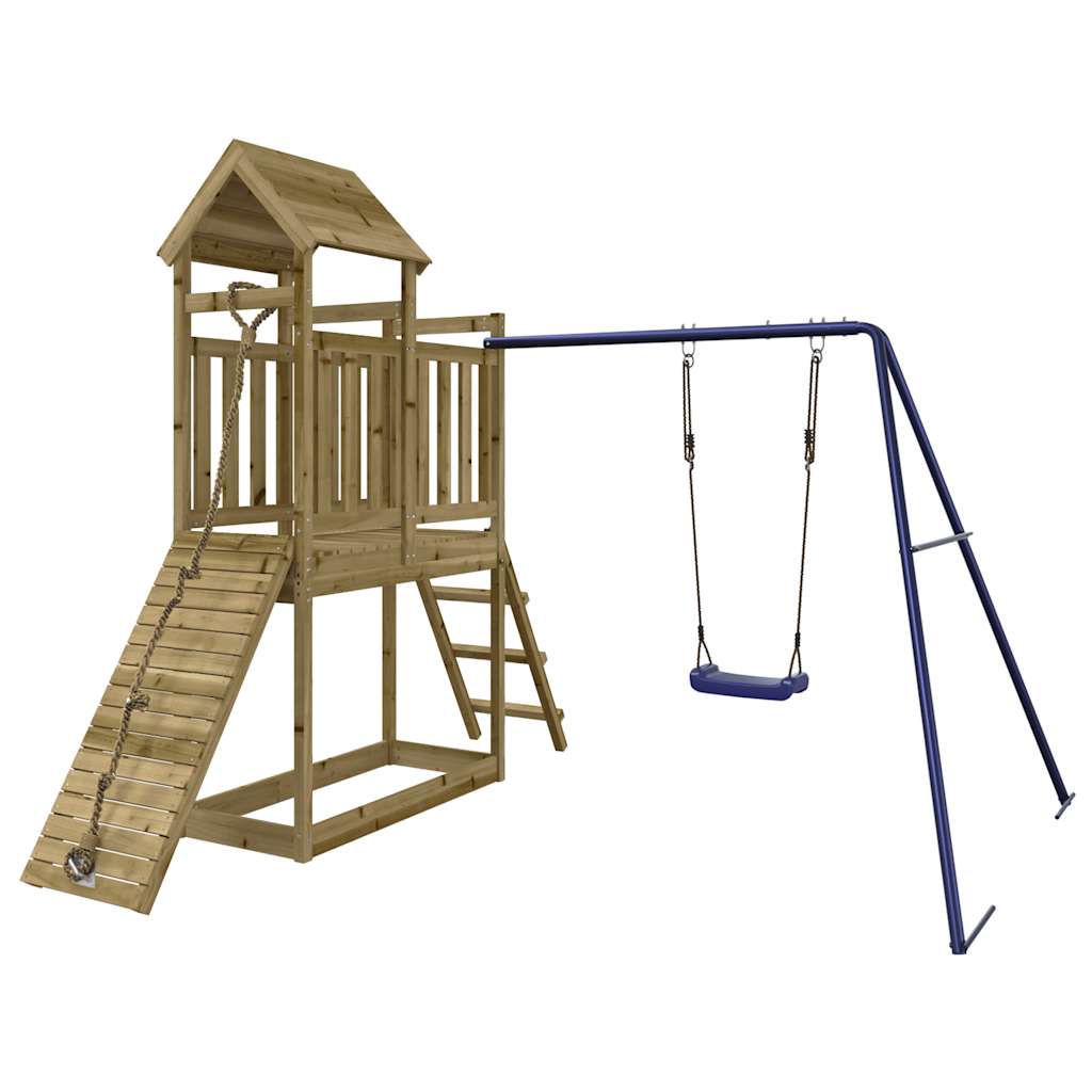 vidaXL Outdoor Playset Impregnated Wood Pine