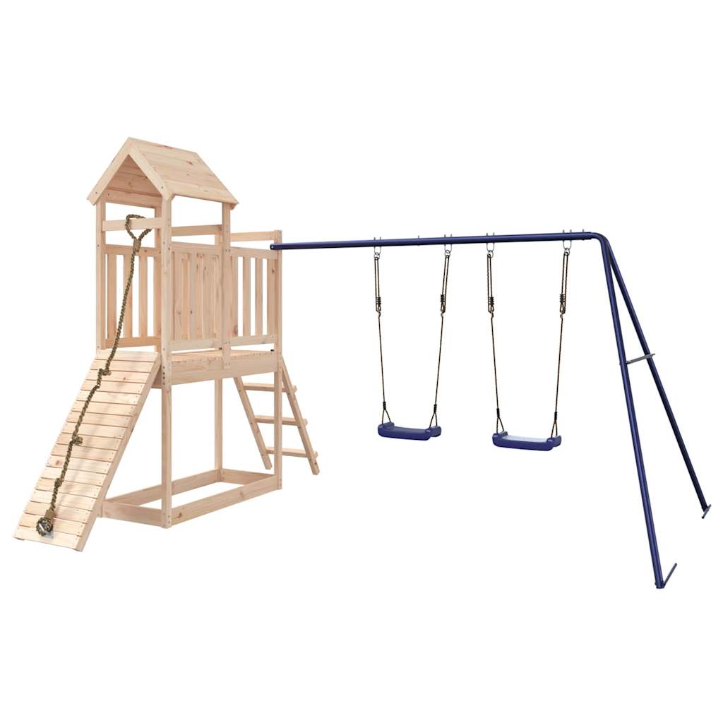 vidaXL Outdoor Playset Solid Wood Pine