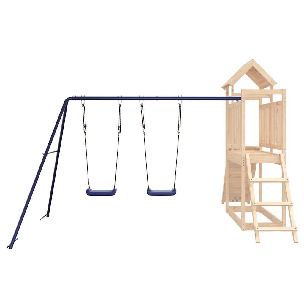 vidaXL Outdoor Playset Solid Wood Pine