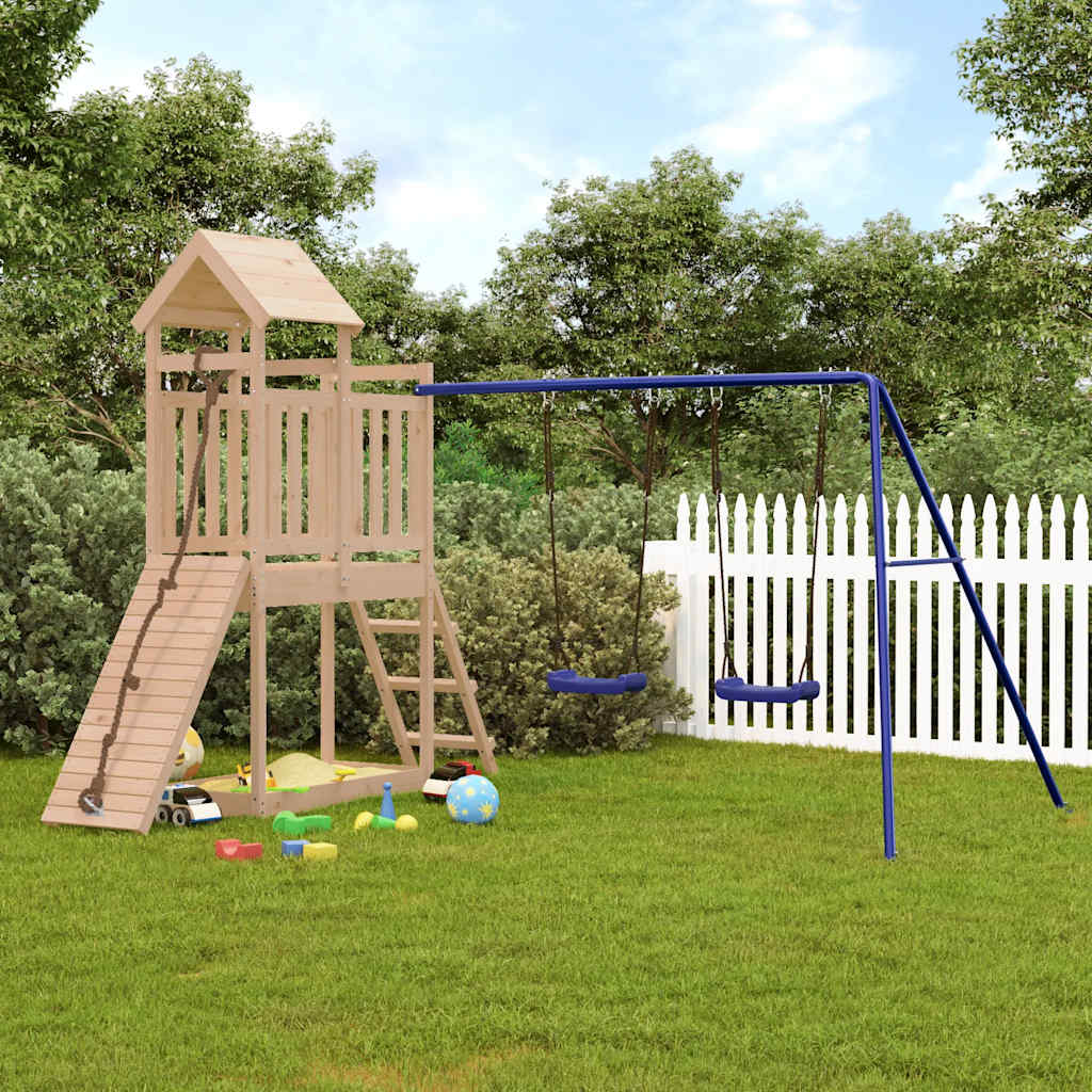 vidaXL Outdoor Playset Solid Wood Pine