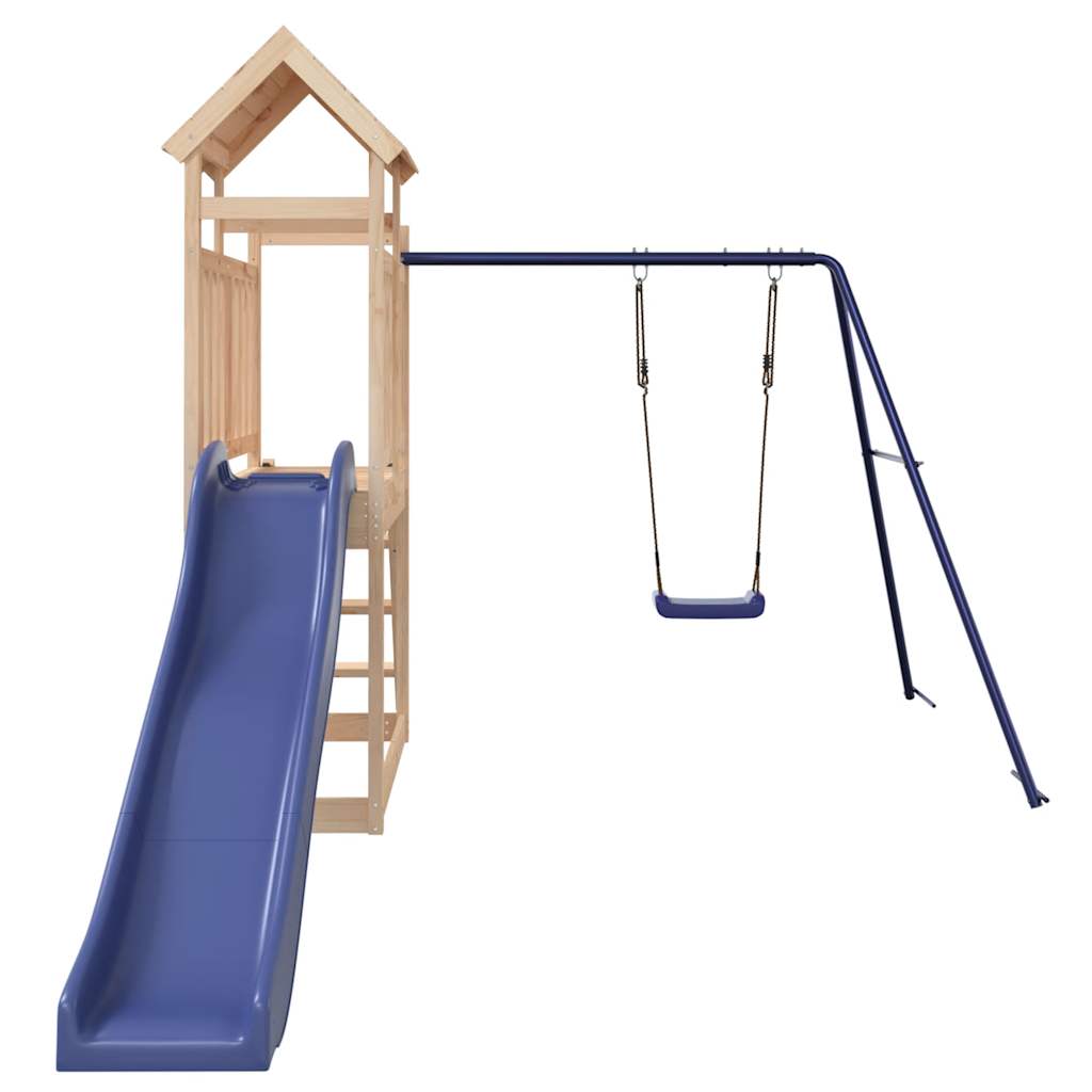 vidaXL Outdoor Playset Solid Wood Pine