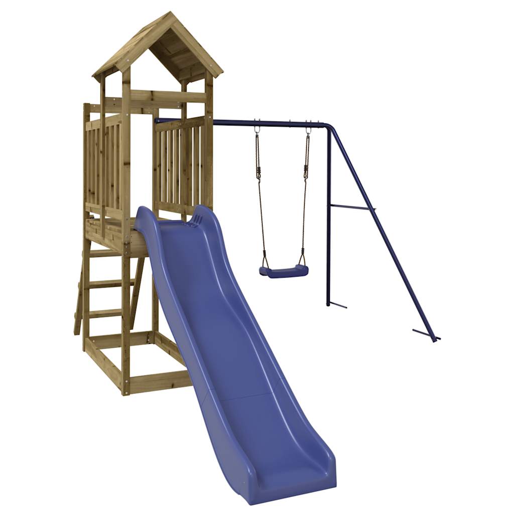 vidaXL Outdoor Playset Impregnated Wood Pine