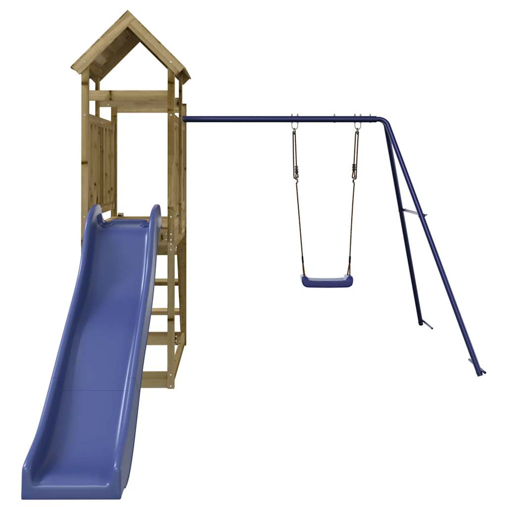 vidaXL Outdoor Playset Impregnated Wood Pine