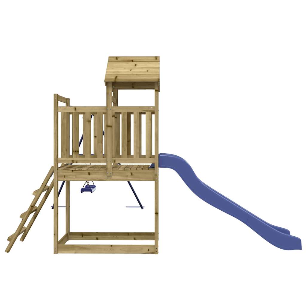 vidaXL Outdoor Playset Impregnated Wood Pine