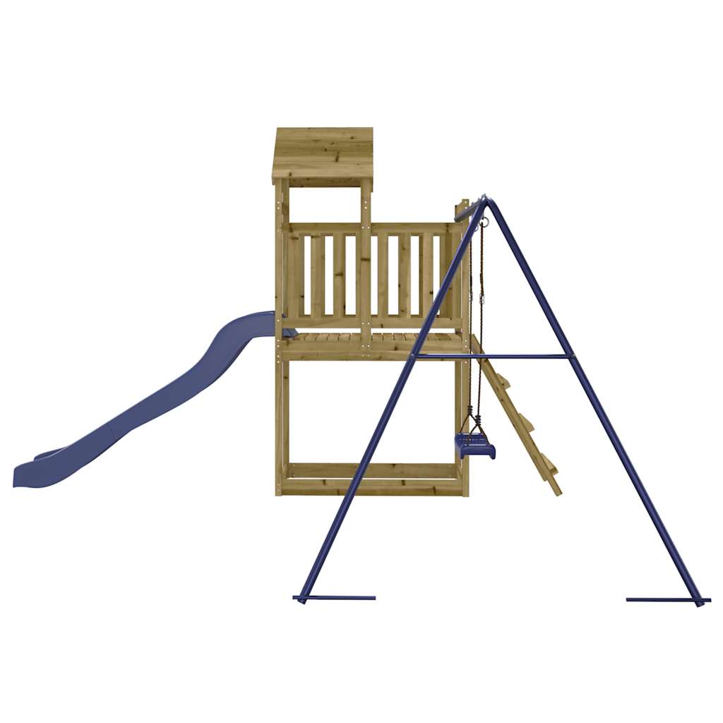 vidaXL Outdoor Playset Impregnated Wood Pine