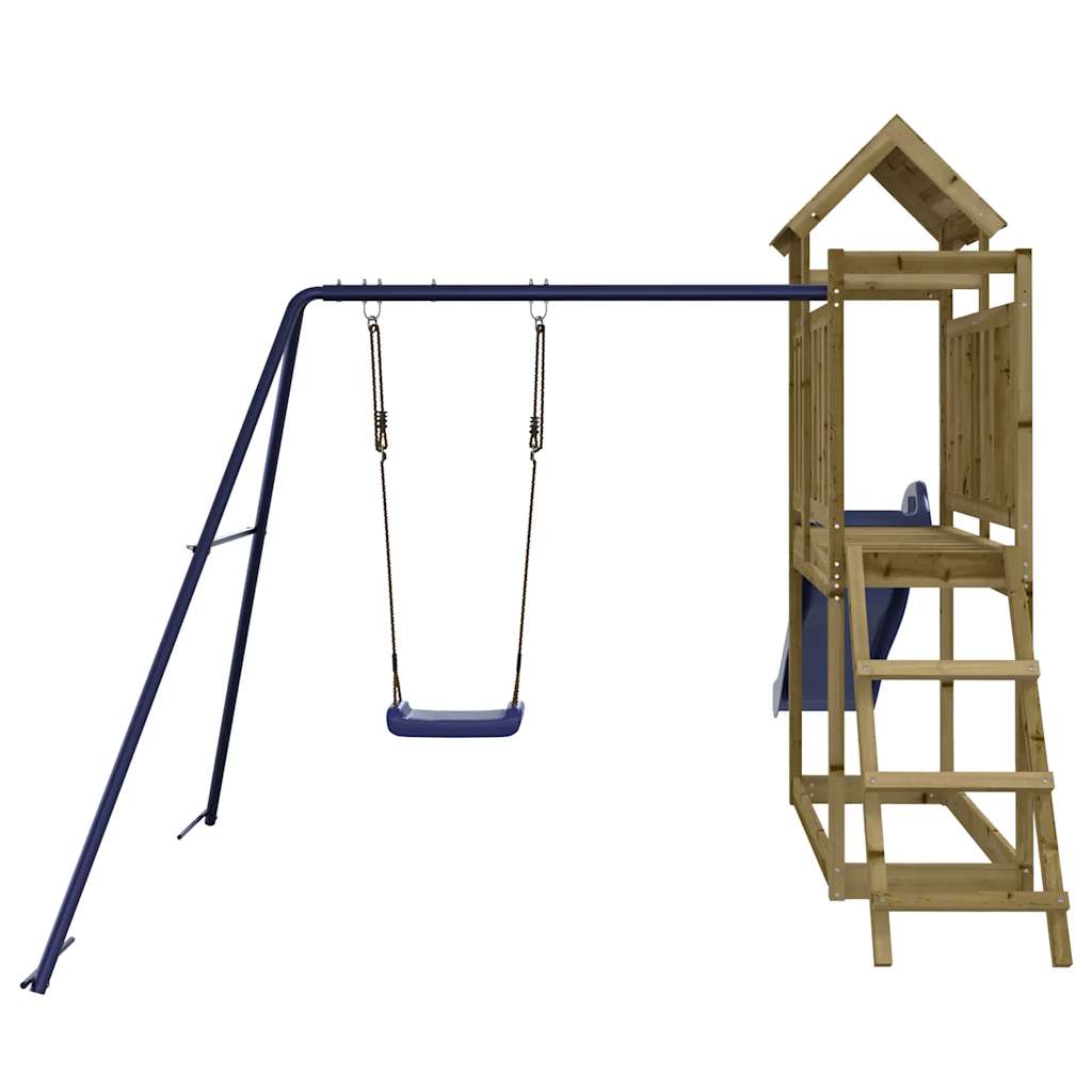 vidaXL Outdoor Playset Impregnated Wood Pine