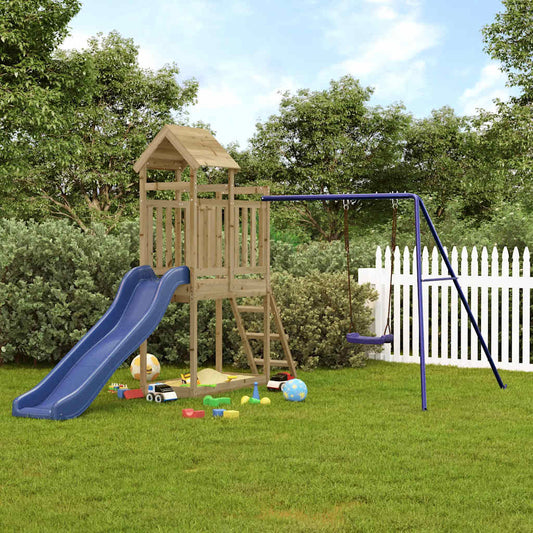 vidaXL Outdoor Playset Impregnated Wood Pine