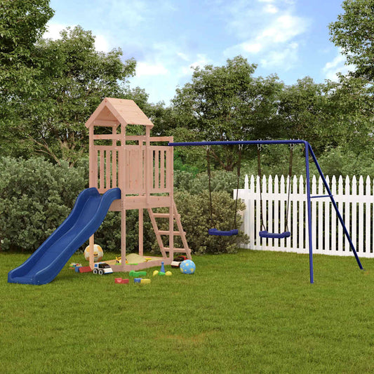 vidaXL Outdoor Playset Solid Wood Douglas