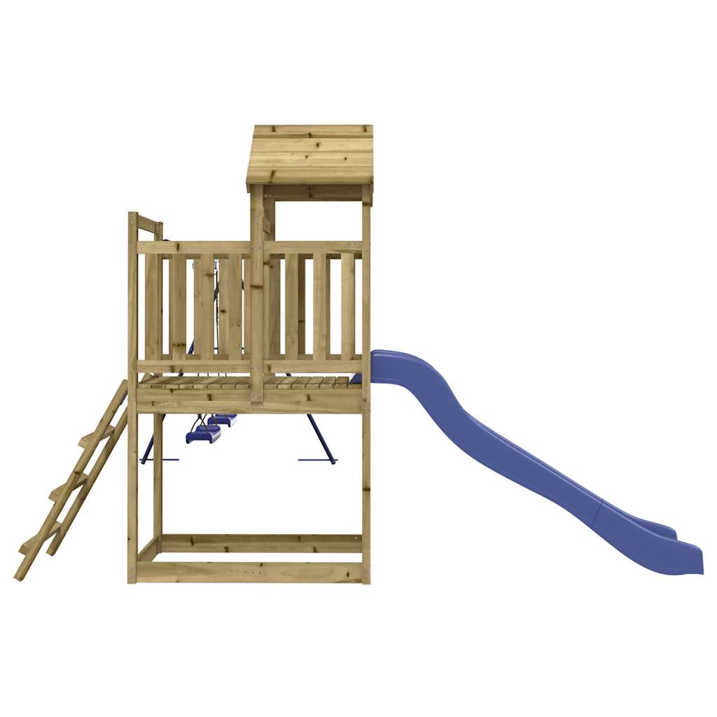 vidaXL Outdoor Playset Impregnated Wood Pine