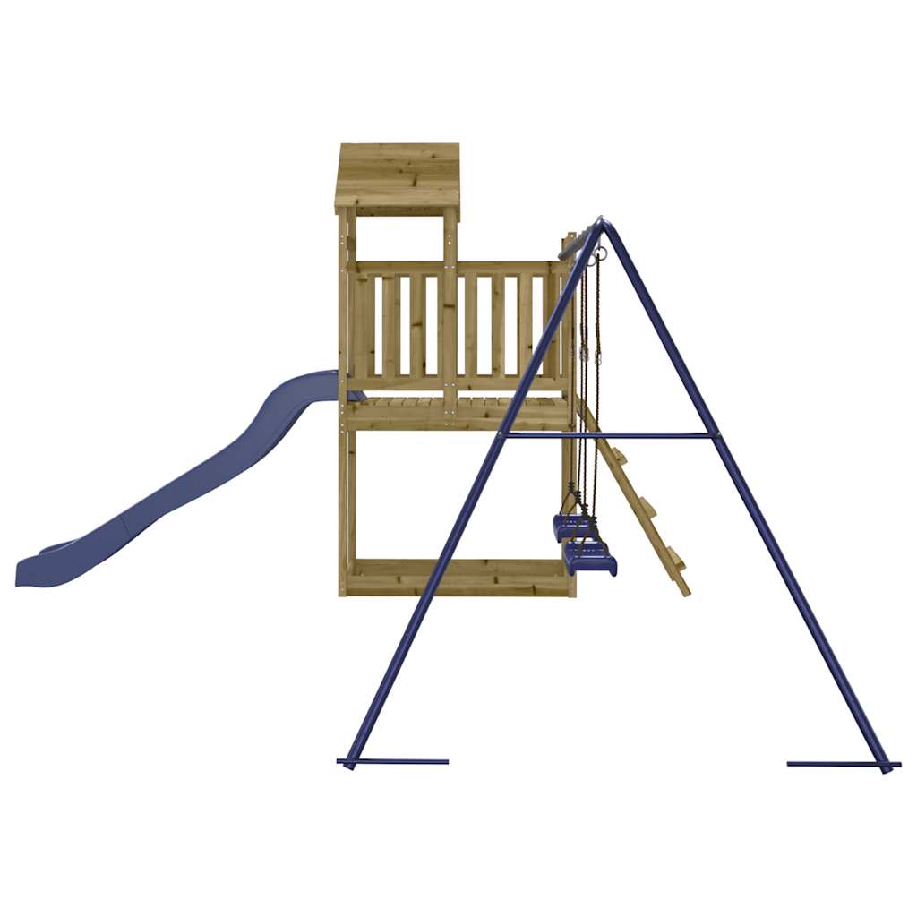 vidaXL Outdoor Playset Impregnated Wood Pine