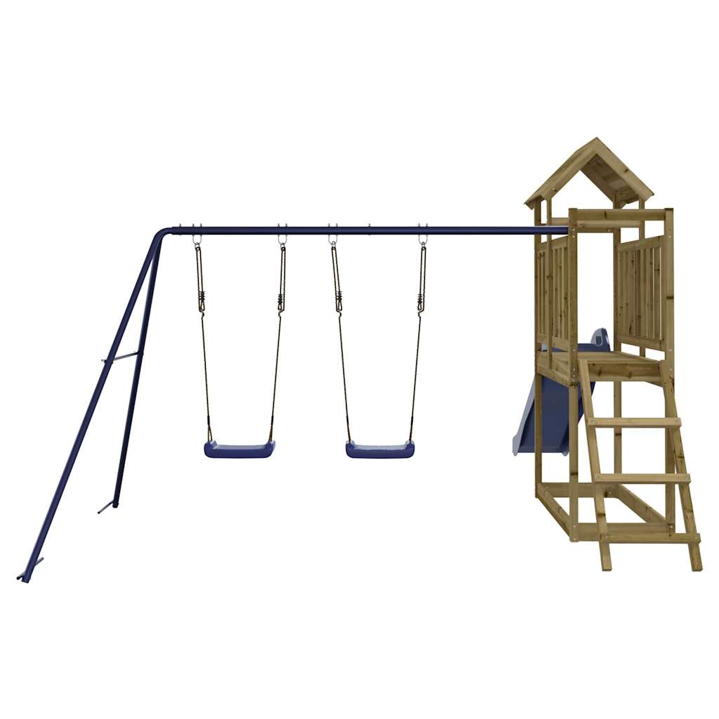 vidaXL Outdoor Playset Impregnated Wood Pine