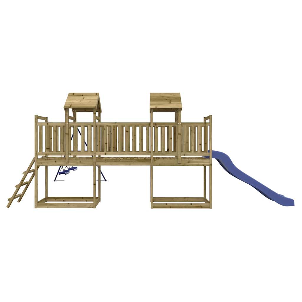 vidaXL Outdoor Playset Impregnated Wood Pine