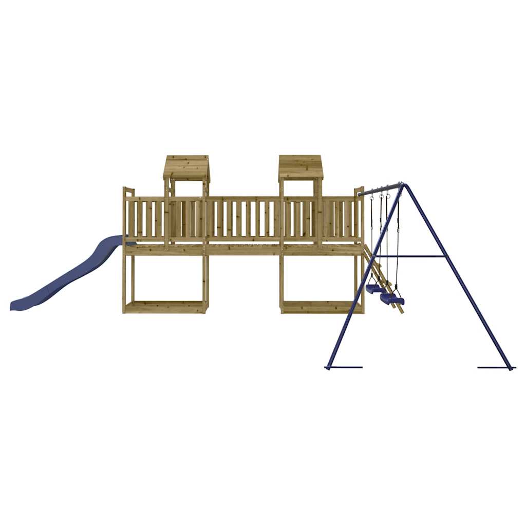 vidaXL Outdoor Playset Impregnated Wood Pine