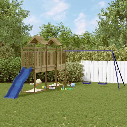 Outdoor Playset Impregnated Wood Pine