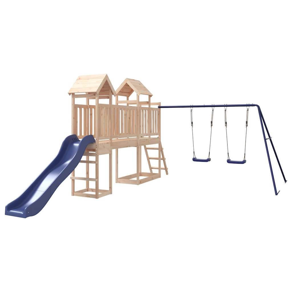 vidaXL Outdoor Playset Solid Wood Pine