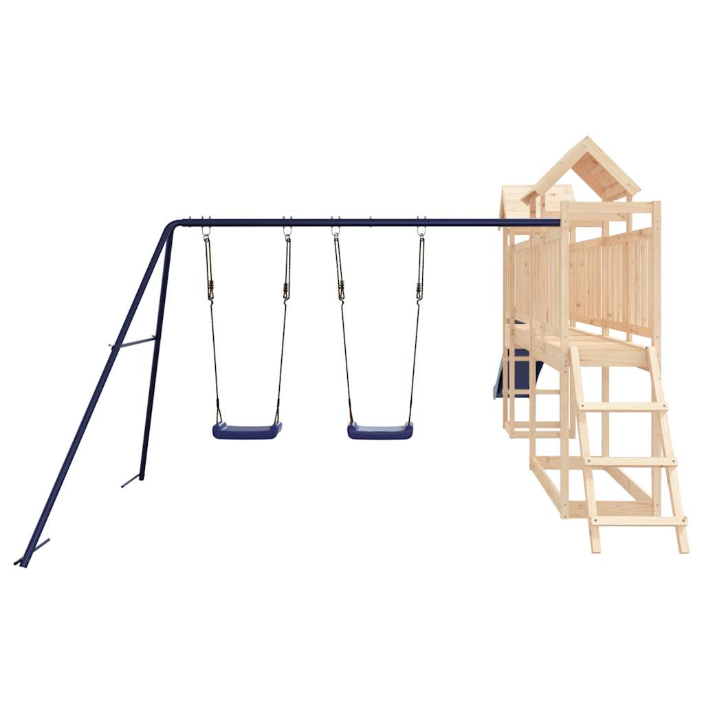 vidaXL Outdoor Playset Solid Wood Pine