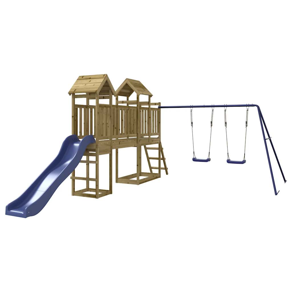 vidaXL Outdoor Playset Impregnated Wood Pine