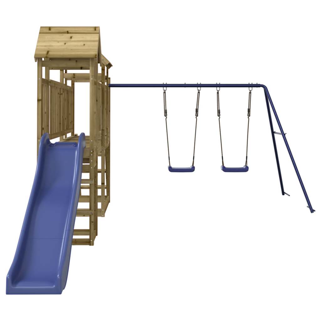 vidaXL Outdoor Playset Impregnated Wood Pine