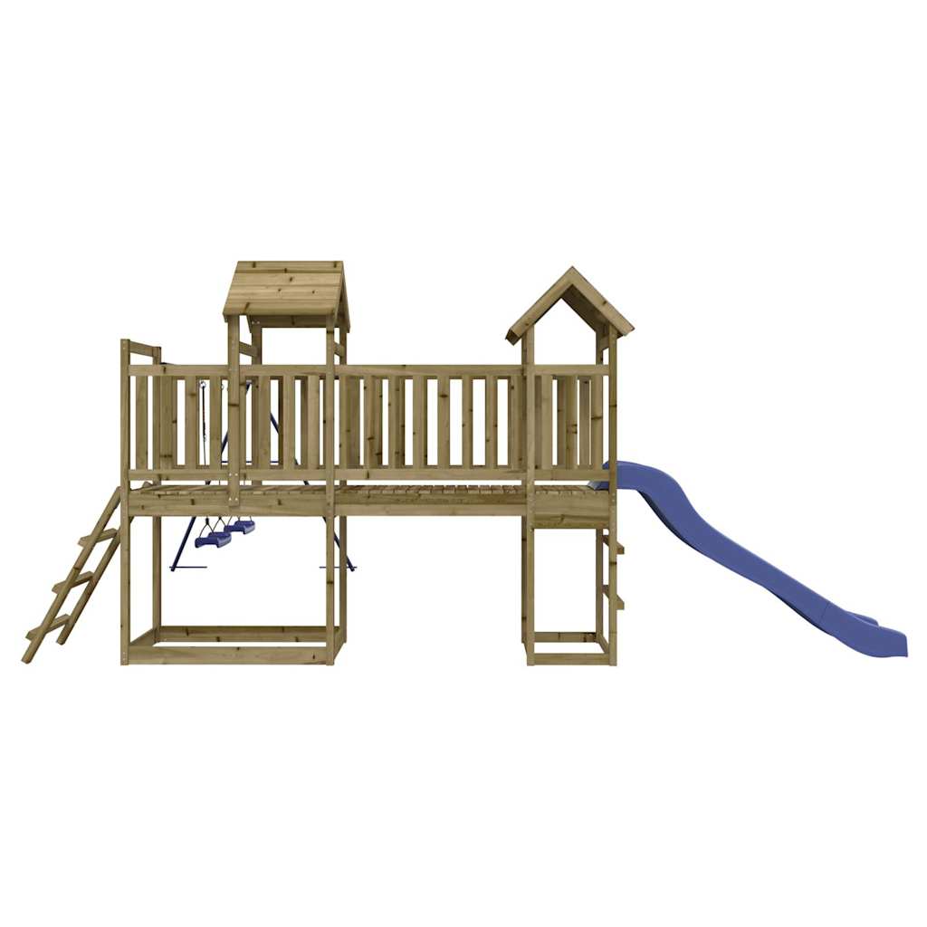 vidaXL Outdoor Playset Impregnated Wood Pine