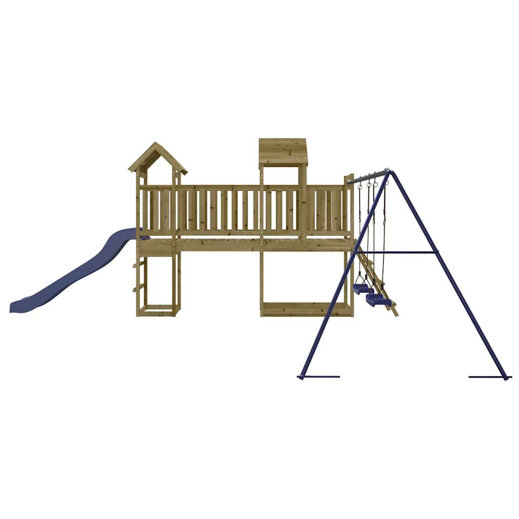 vidaXL Outdoor Playset Impregnated Wood Pine