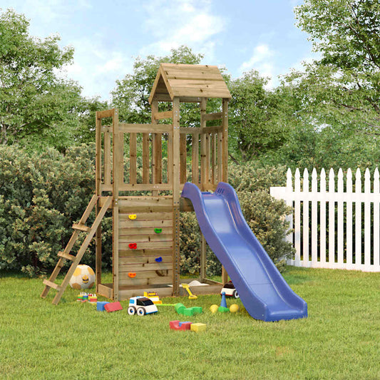 vidaXL Outdoor Playset Impregnated Wood Pine