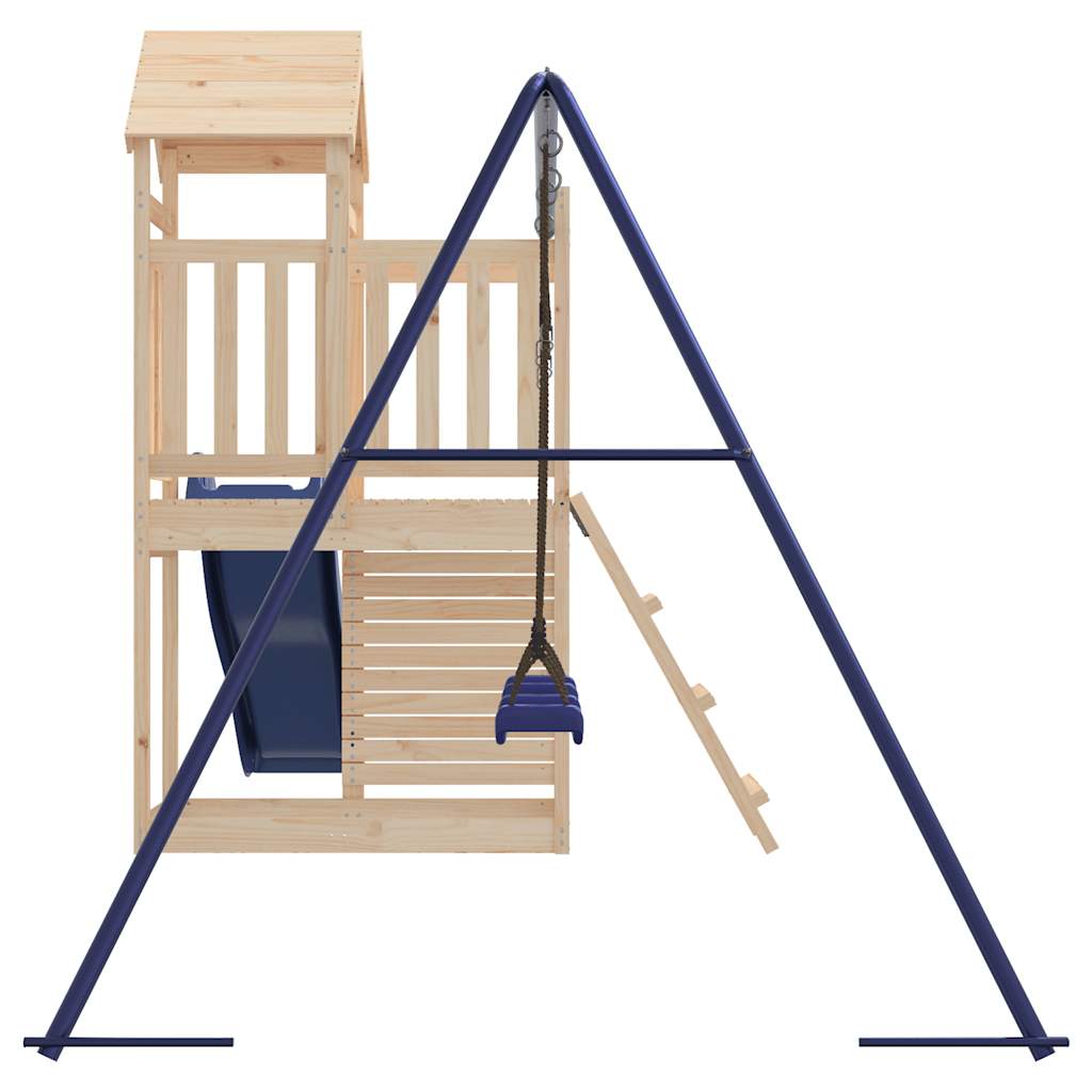 vidaXL Outdoor Playset Solid Wood Pine