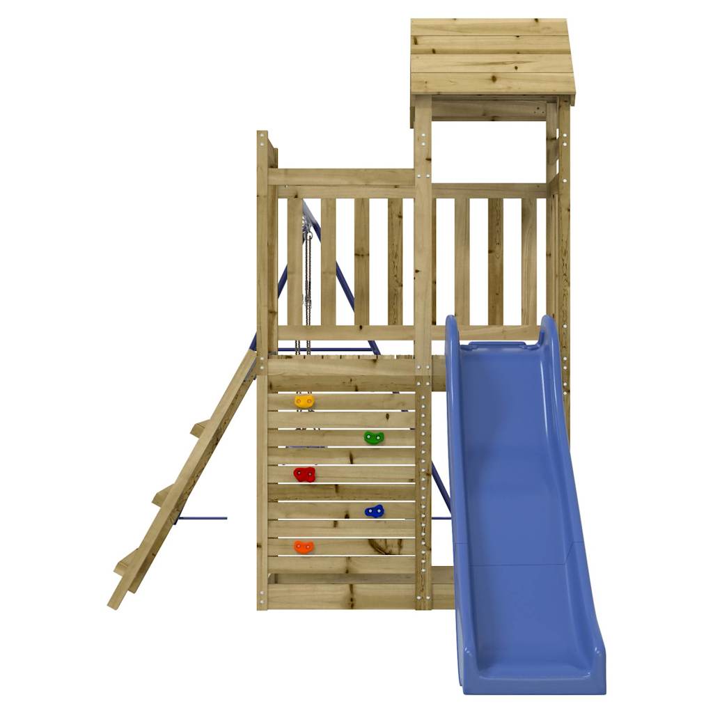 vidaXL Outdoor Playset Impregnated Wood Pine