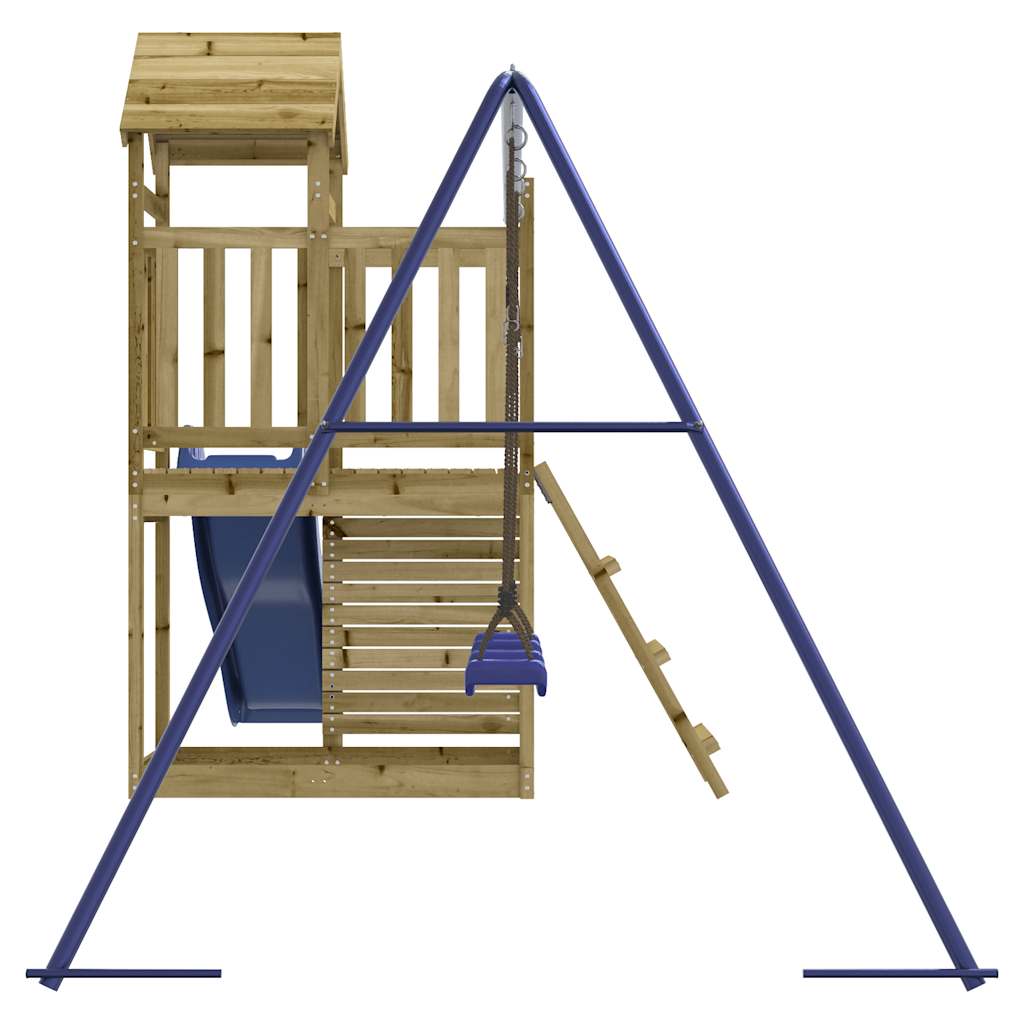 vidaXL Outdoor Playset Impregnated Wood Pine