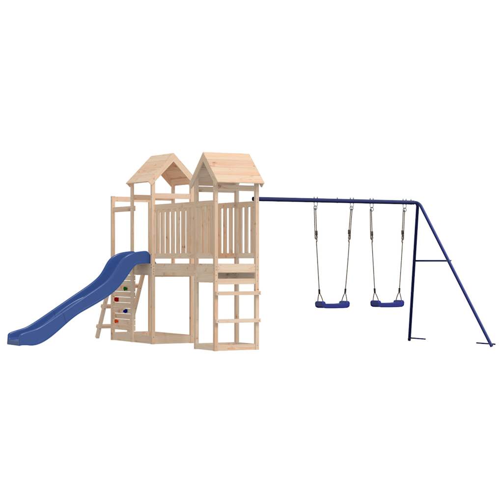 vidaXL Outdoor Playset Solid Wood Pine