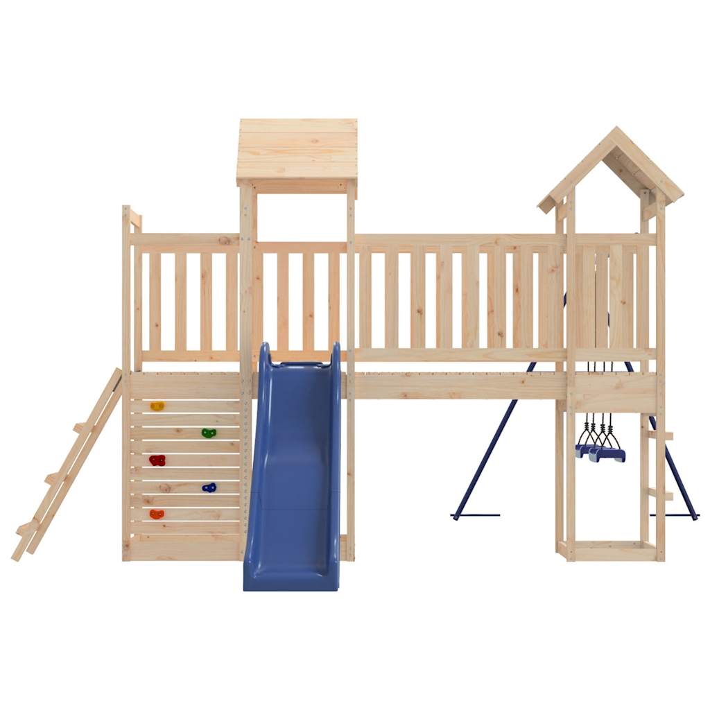 vidaXL Outdoor Playset Solid Wood Pine