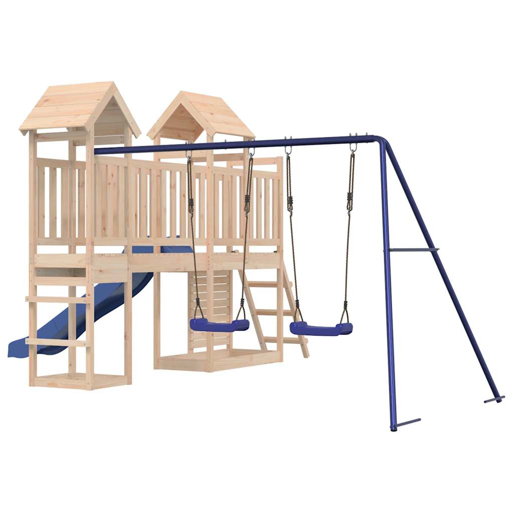 vidaXL Outdoor Playset Solid Wood Pine