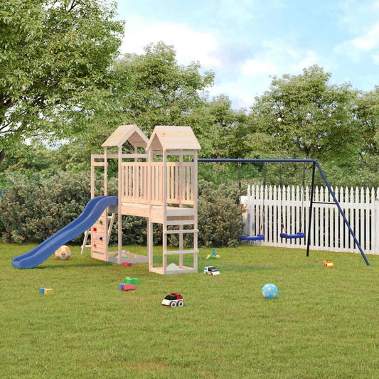 vidaXL Outdoor Playset Solid Wood Pine