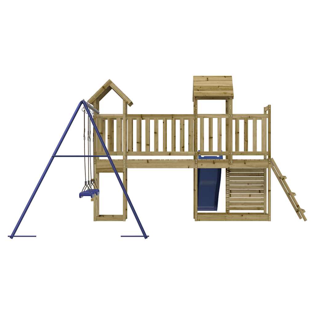 vidaXL Outdoor Playset Impregnated Wood Pine