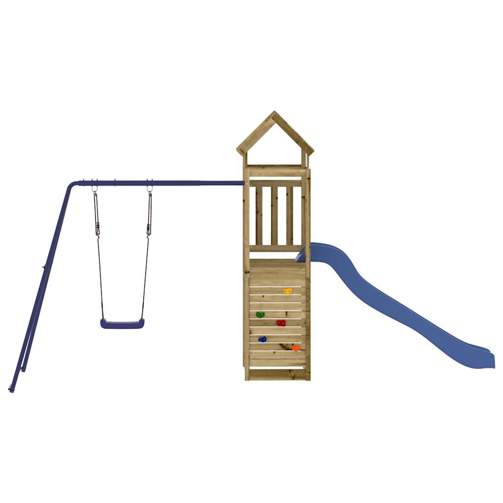 vidaXL Outdoor Playset Impregnated Wood Pine