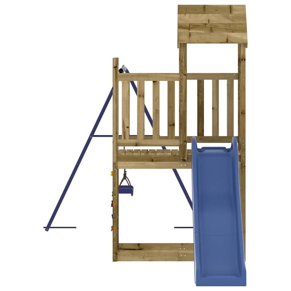 vidaXL Outdoor Playset Impregnated Wood Pine