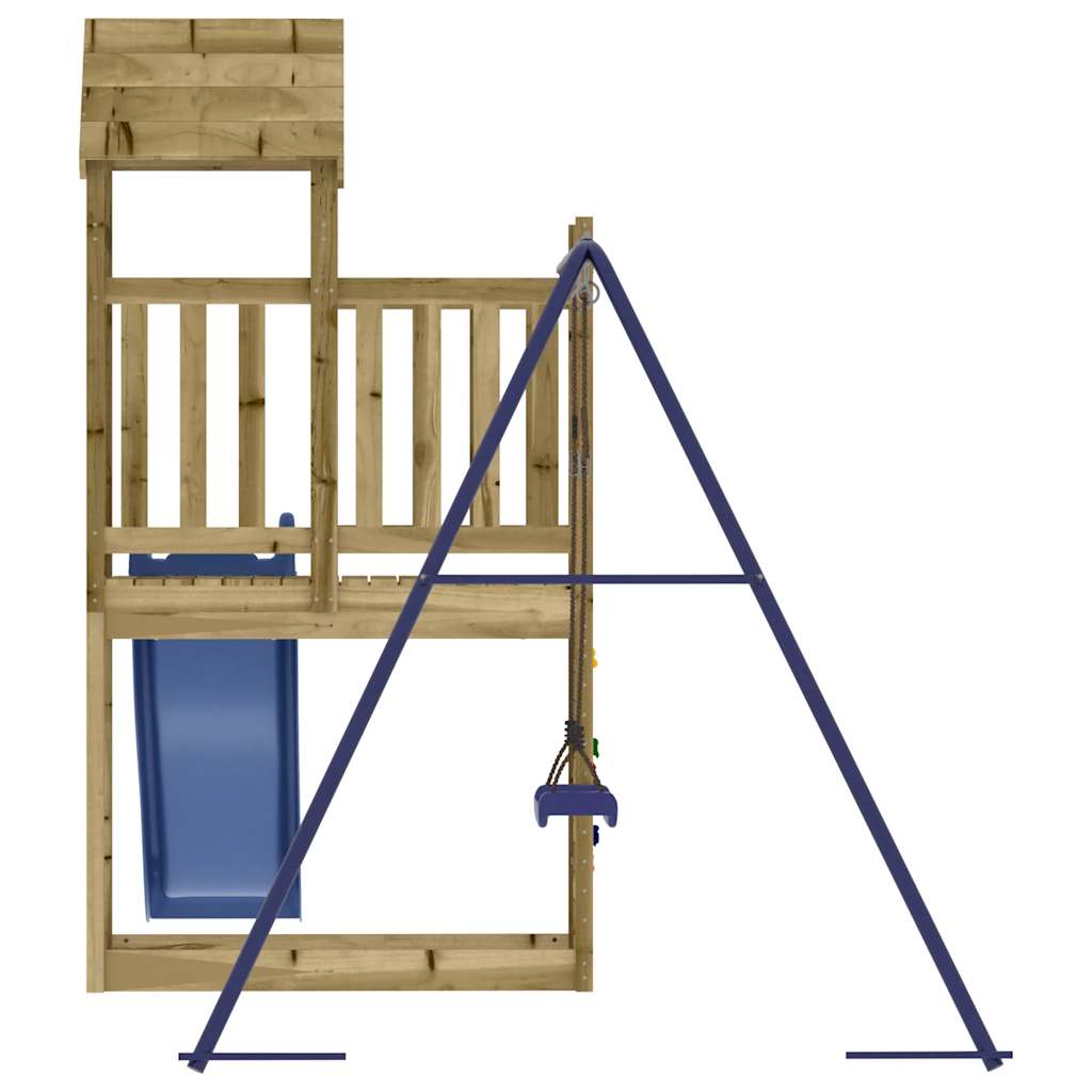 vidaXL Outdoor Playset Impregnated Wood Pine