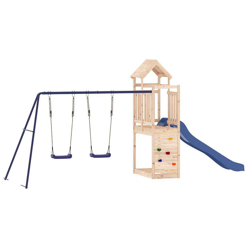 vidaXL Outdoor Playset Solid Wood Pine