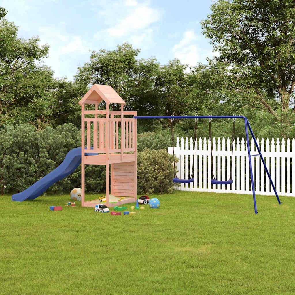 vidaXL Outdoor Playset Solid Wood Douglas