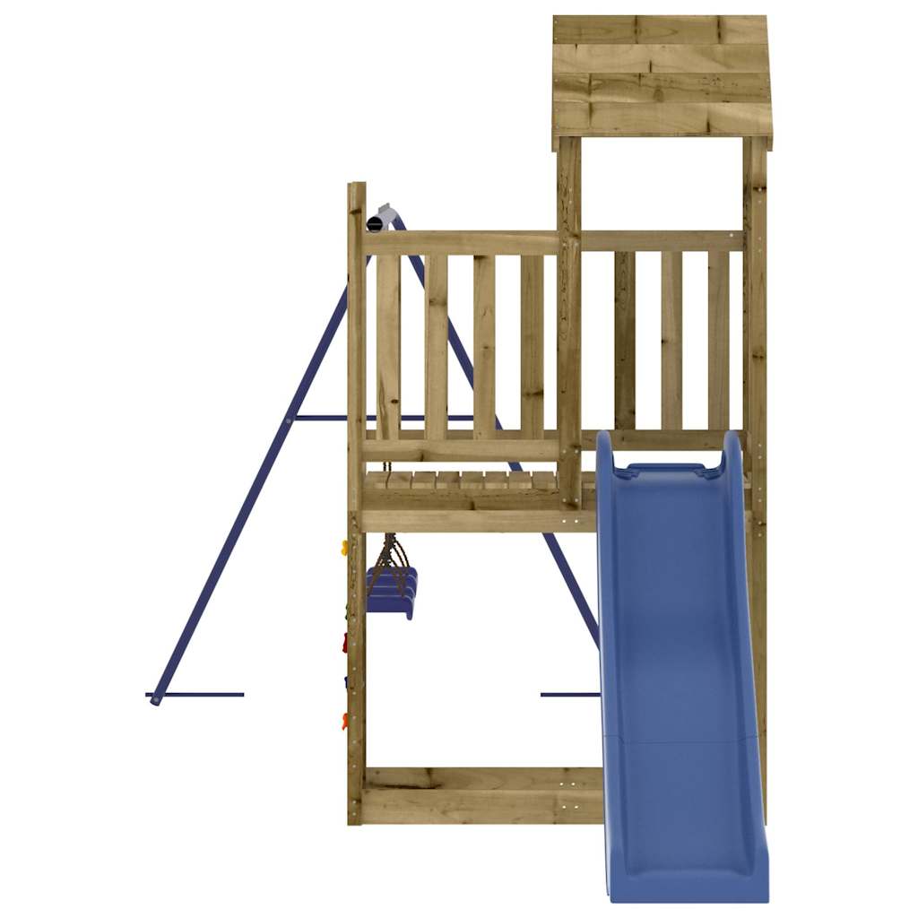 vidaXL Outdoor Playset Impregnated Wood Pine