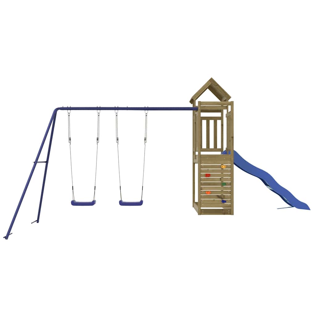 Outdoor Playset Impregnated Wood Pine