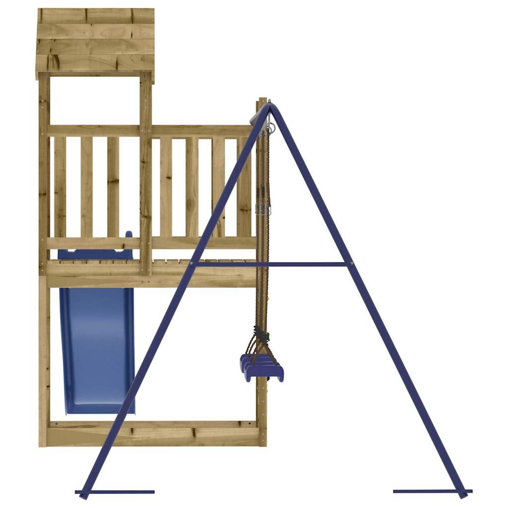 vidaXL Outdoor Playset Impregnated Wood Pine