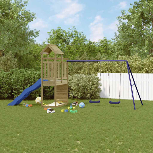 Outdoor Playset Impregnated Wood Pine