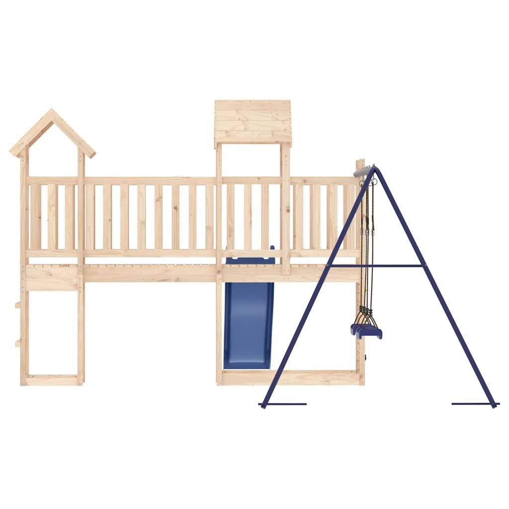 vidaXL Outdoor Playset Solid Wood Pine