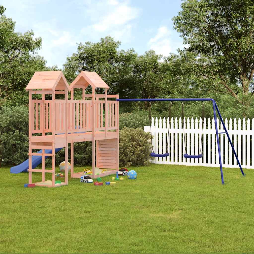 vidaXL Outdoor Playset Solid Wood Douglas