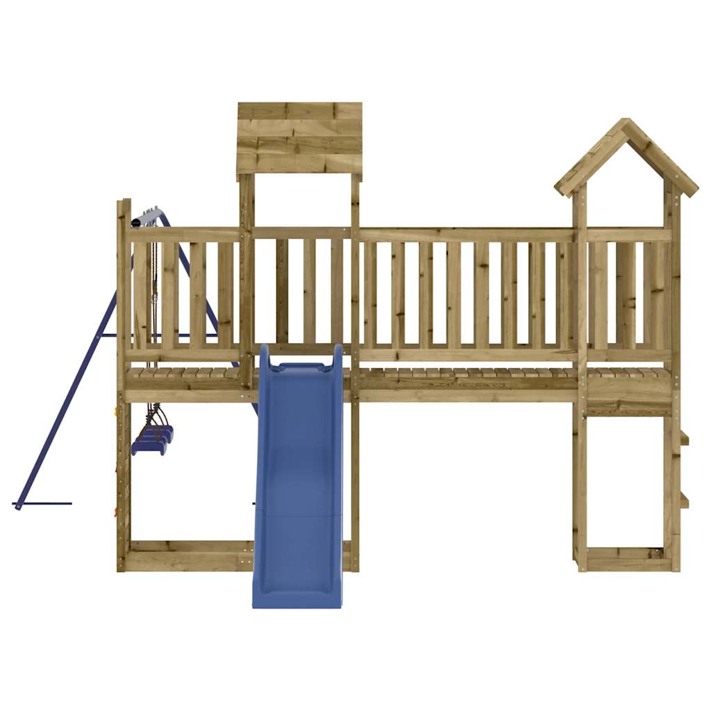 vidaXL Outdoor Playset Impregnated Wood Pine