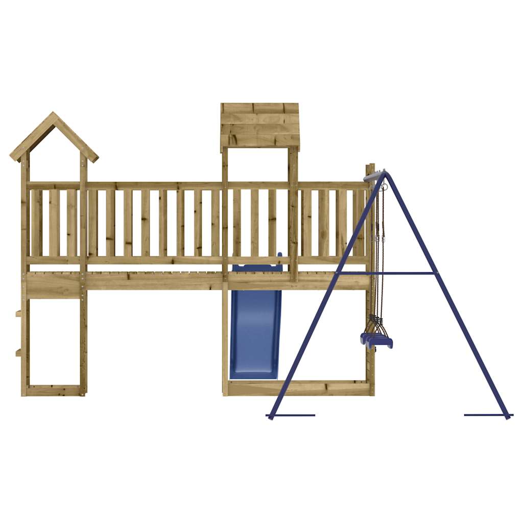 vidaXL Outdoor Playset Impregnated Wood Pine