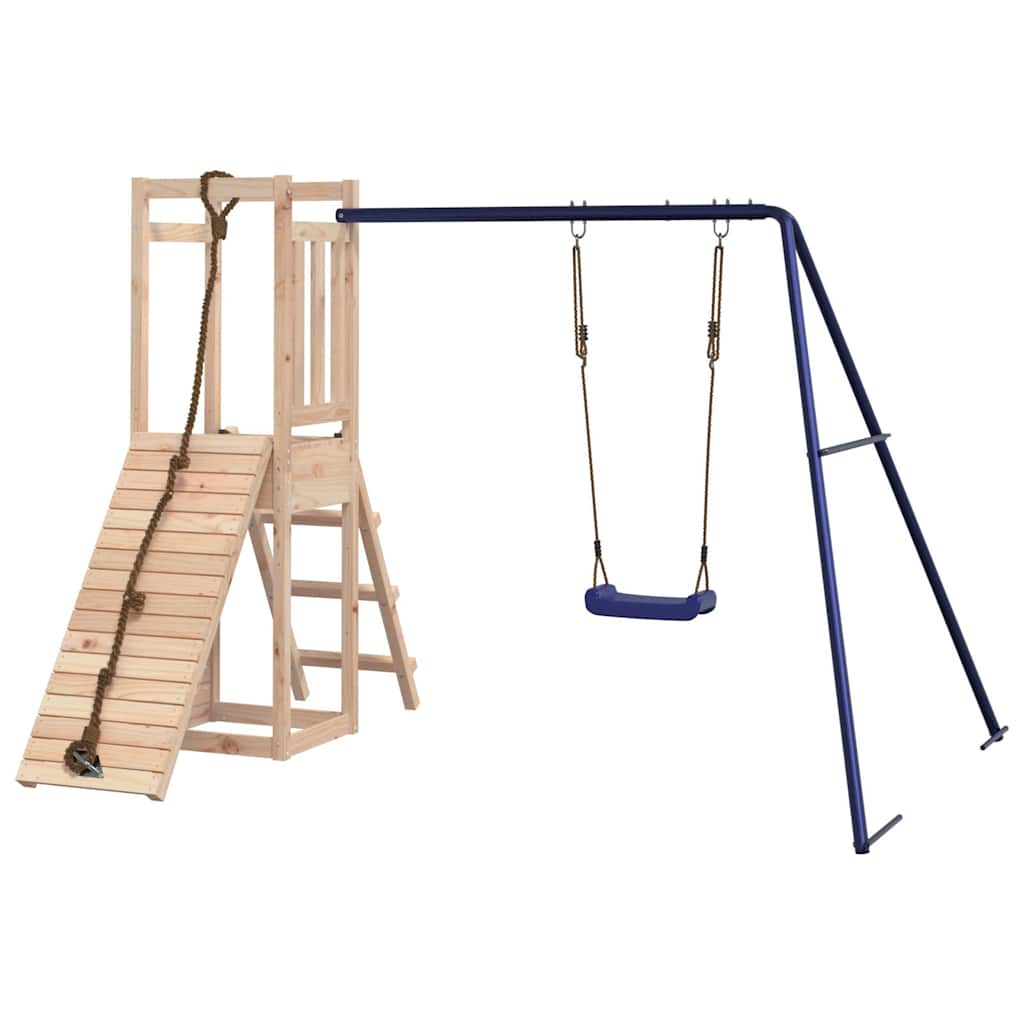 vidaXL Outdoor Playset Solid Wood Pine