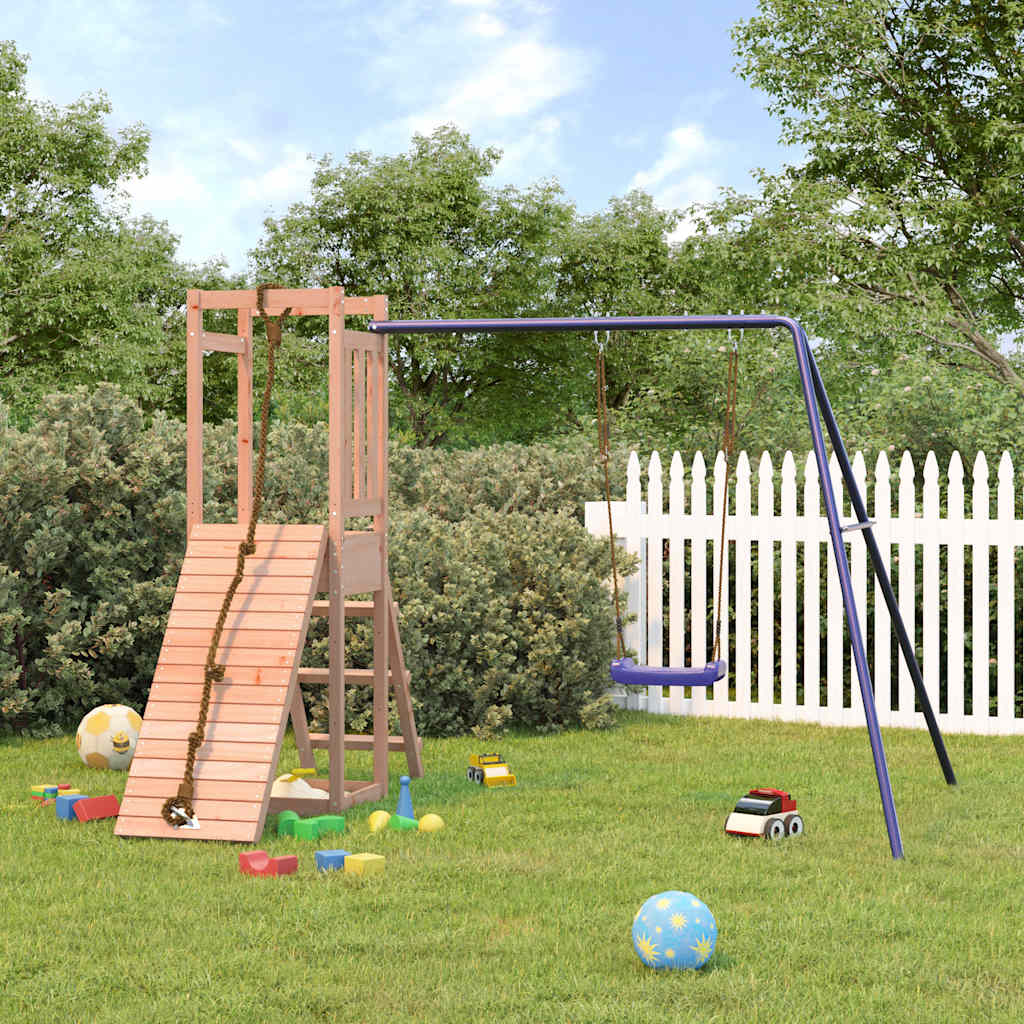 vidaXL Outdoor Playset Solid Wood Douglas