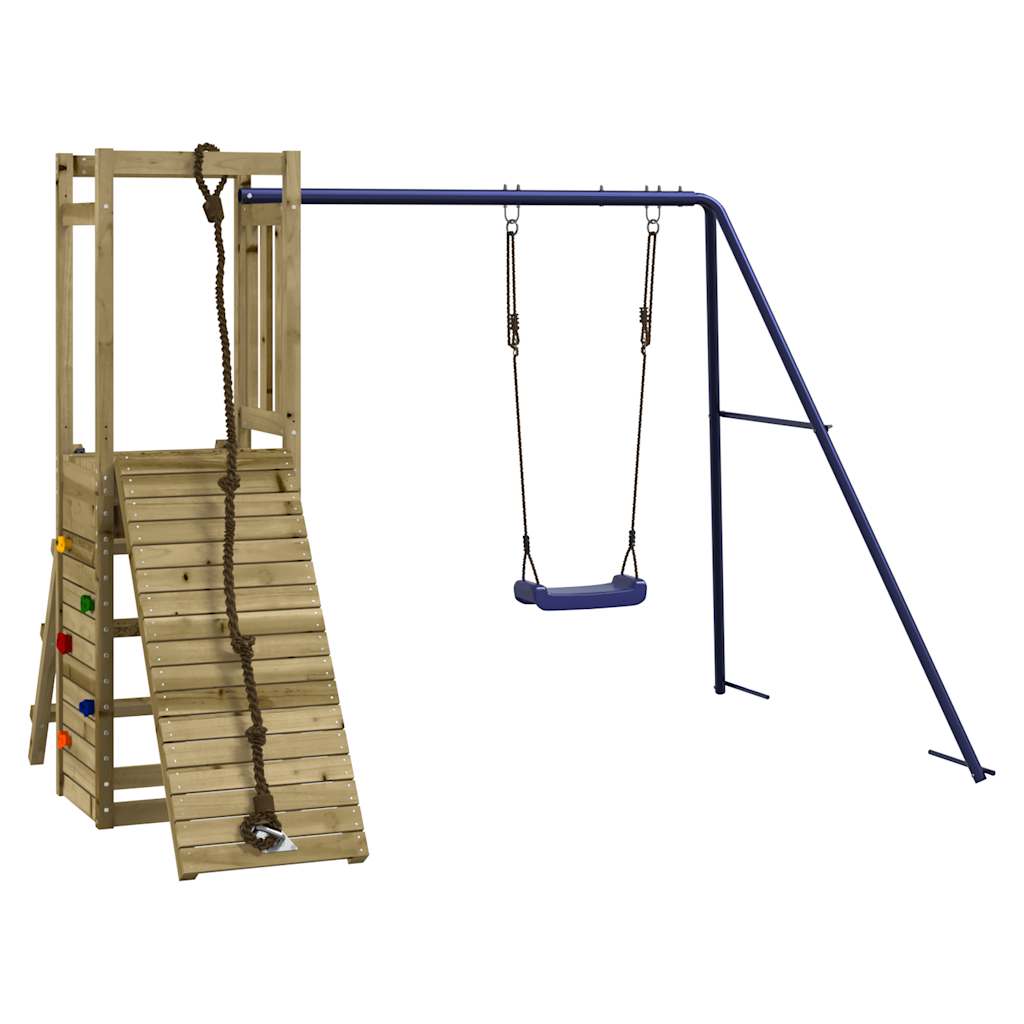 vidaXL Outdoor Playset Impregnated Wood Pine